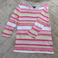 Brooks Brothers ブルックスブラザーズ　Ｔシャツ　七分袖　リネン