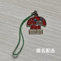 중고 品・ 비매품 お茶犬 ステンドグラス風ストラップ
