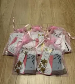 バス アメニティセット5つ