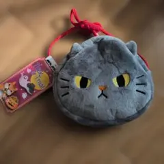 オンライン完売品　KALDI ハロウィン限定 ネコポシェット