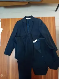 H&M ネイビー スーツセット 3ピースセット