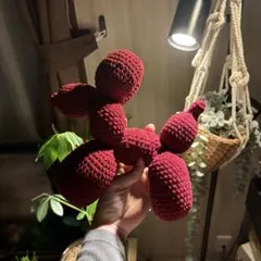 かぎ編みバルーンドッグ