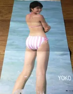 ☆小泉今日子ビキニ水着BIGポスター昭和☆ - メルカリ