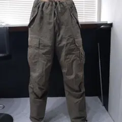 H&M オリーブグリーン カーゴパンツ US XL