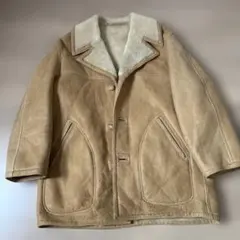 Abercrombie&Fitch アバクロ レザージャケット 70s S 茶 70年代 70s アバクロンビーアンドフィッチ アバクロ 茶色 ブラウン