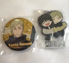 呪術廻戦 缶バッジ 懐玉・玉折 七海健人 / ばんちょうこう 灰原&七海　セット