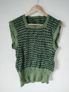 レディース ノースリーブ ニットベスト ニット トップス