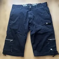BURBERRY ロゴ カーゴショーツ ブラック 152cm 12y - メルカリ