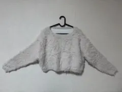 GRL フェザーニットショート丈トップス[an1445]