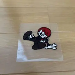 ゼンジン　ワッペン　シール　もっくん