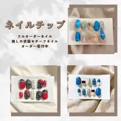 フルオーダーネイルチップ☆衣装モチーフネイル