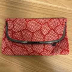 がま口 クラッチバッグ ポーチ