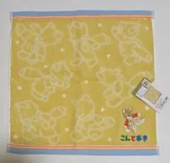 こんとあき　タオルハンカチ