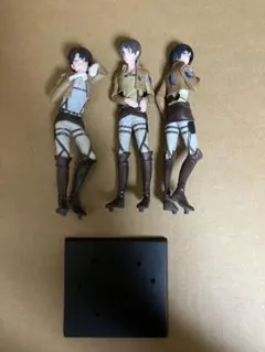 進撃の巨人　公式フィギュアコレクション エレン、ミカサ、リヴァイ