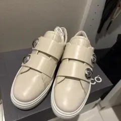 エコー ECCO ウィメンズ レザースニーカー ストリート プラットフォーム　革のサムネイル