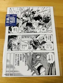ONE PIECE オールページ　サンジ　ゾロ