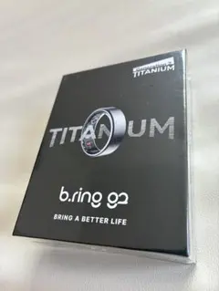 【新品未開封】b.ring G2 チタン シルバー US12 スマートリング