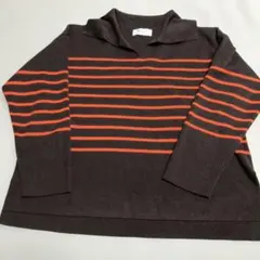 値下げ オペーク Vネックカットソー М