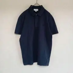 ラコステ LACOSTE ポロシャツ 日本サイズM相当 ネイビー