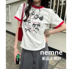 【新品☆未開封】nemne アソートリンガーTシャツ　綿100%