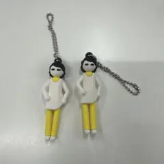 クリープハイプ　長谷川カオナシキーホルダー 2個セット