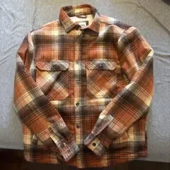 ZARA ボアコート　チェック柄