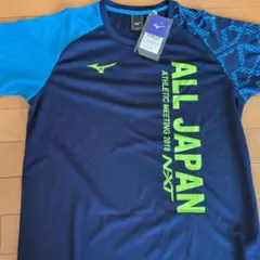ミズノ Tシャツ L ALL JAPAN 2018　新品未使用 バレー卓球陸上