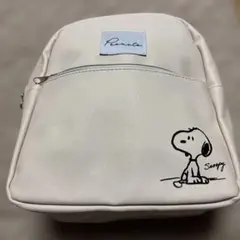 Peanuts スヌーピー ミニリュック アイボリー　新品のサムネイル
