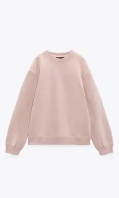 【ZARA】ミニマリストスウェットシャツ