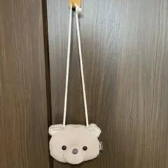 ☆新品未使用☆クマ型ニットポシェット