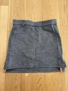 ほぼ新品未使用　adidas　ゴルフ用 レディース スカート /グレー/Ｌサイズ