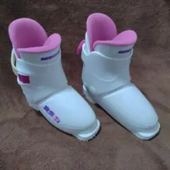 RS 3 子ども用スキーブーツ ホワイト/ピンク
