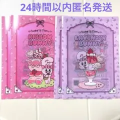 エスターバニークリアファイル２種類x2セット