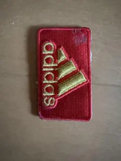 adidas ワッペン レッド ゴールド 刺繍のサムネイル