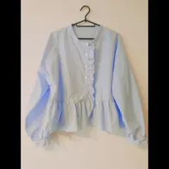 classicalelf ふわっと華やか♪柄アソートフリルデザインブラウス