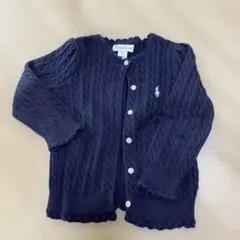 Ralph Lauren ネイビー カーディガン 18M