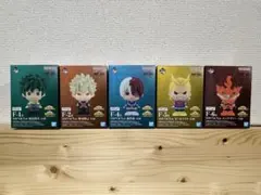 一番くじ　ヒロアカ　F賞　SOFVICちゅ　ソフビくちゅ5種セット