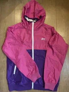 ピンク ナイロンジャケット