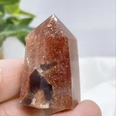 【天然石】サンストーン ポイント★タワー★六角柱