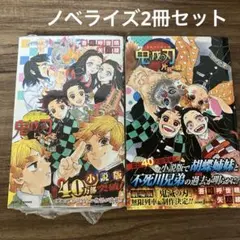 【新品】鬼滅の刃 ノベライズ 「しあわせの花」「片羽の蝶」2冊セット 小説