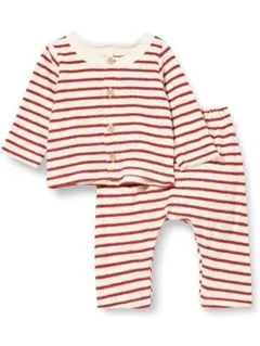 プチバトー　パイルカーディガン&パンツセット 70