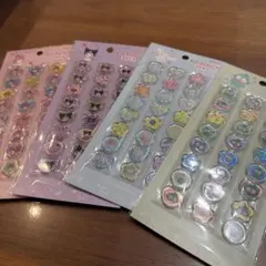 サンリオ　おはじきふうシール　24ピース×4セット