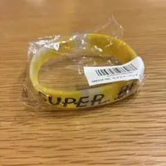 SUPER BEAVER ドームツアー ロゴ ラバーバンド イエロー
