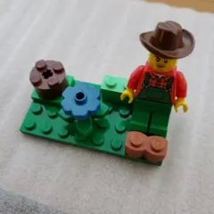 レゴ　農家　おじさん　人形