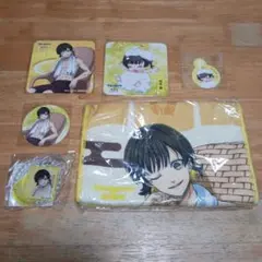 蜂楽廻 極楽湯 マフラータオル キーホルダー など限定グッズ6点 ブルーロック