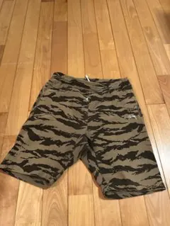 ストゥーシー STUSSY タイガーカモ ハーフパンツ カモフラ 迷彩 スエット