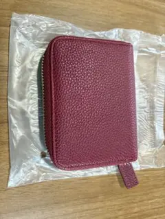 財布 レディース 二つ折り 【バーガンディー】