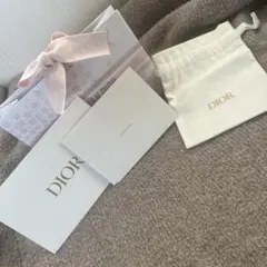 DIOR ディオール ギフト袋 桜 千鳥格子 限定