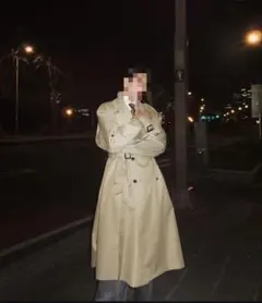 SOSHIOTSUKI インサイドラペルトレンチコート　23SS ソウシオオツキ