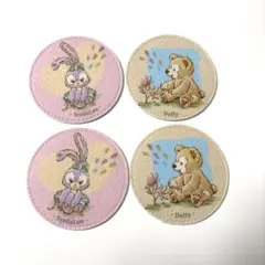 東京ディズニーシー　Duffy & StellaLou コースターセット
